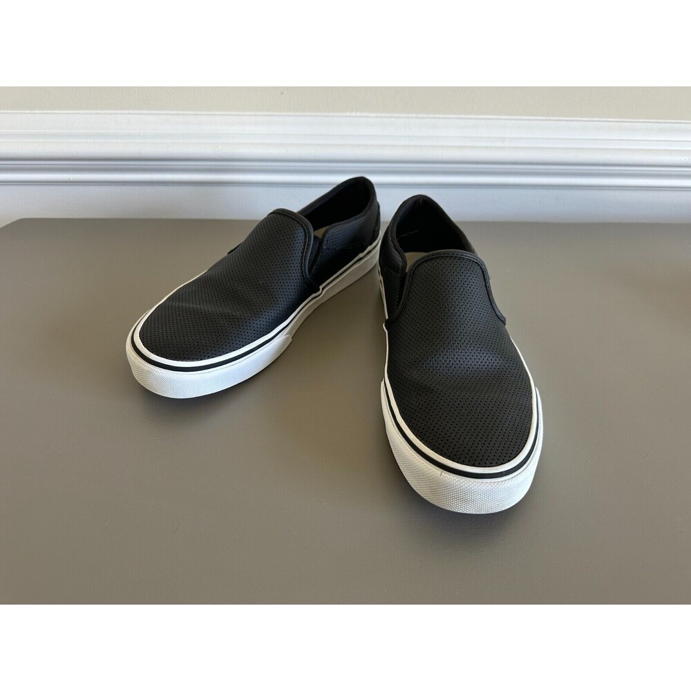 VANS Off The Wall Womens  Loafers Size 8.5  Black and White